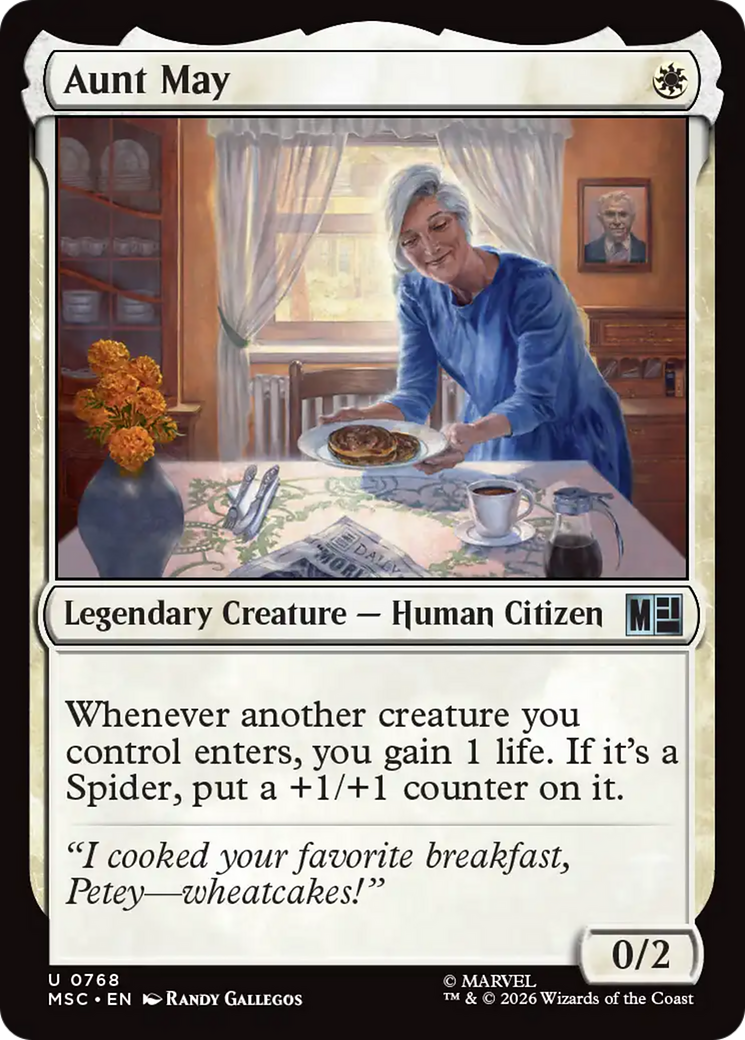 Aunt May [Marvel Super Heroes Commander] | Boutique FDB TCG