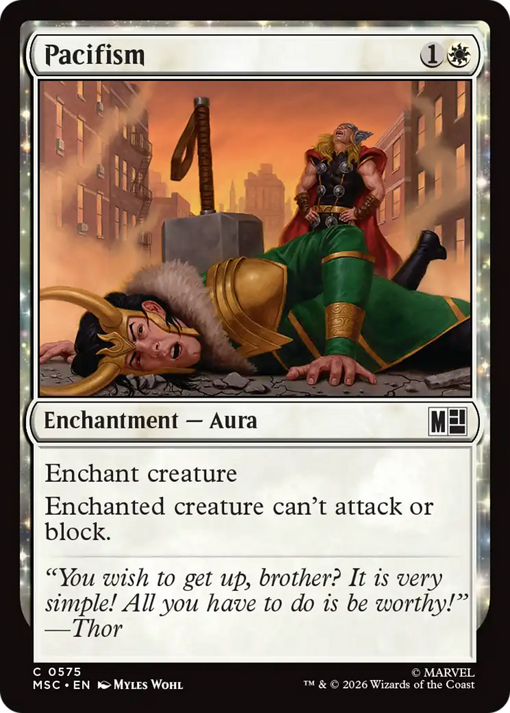 Pacifism [Marvel Super Heroes Commander] | Boutique FDB TCG