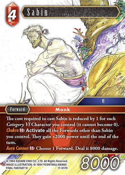 Sabin [Rebellion's Call] | Boutique FDB TCG