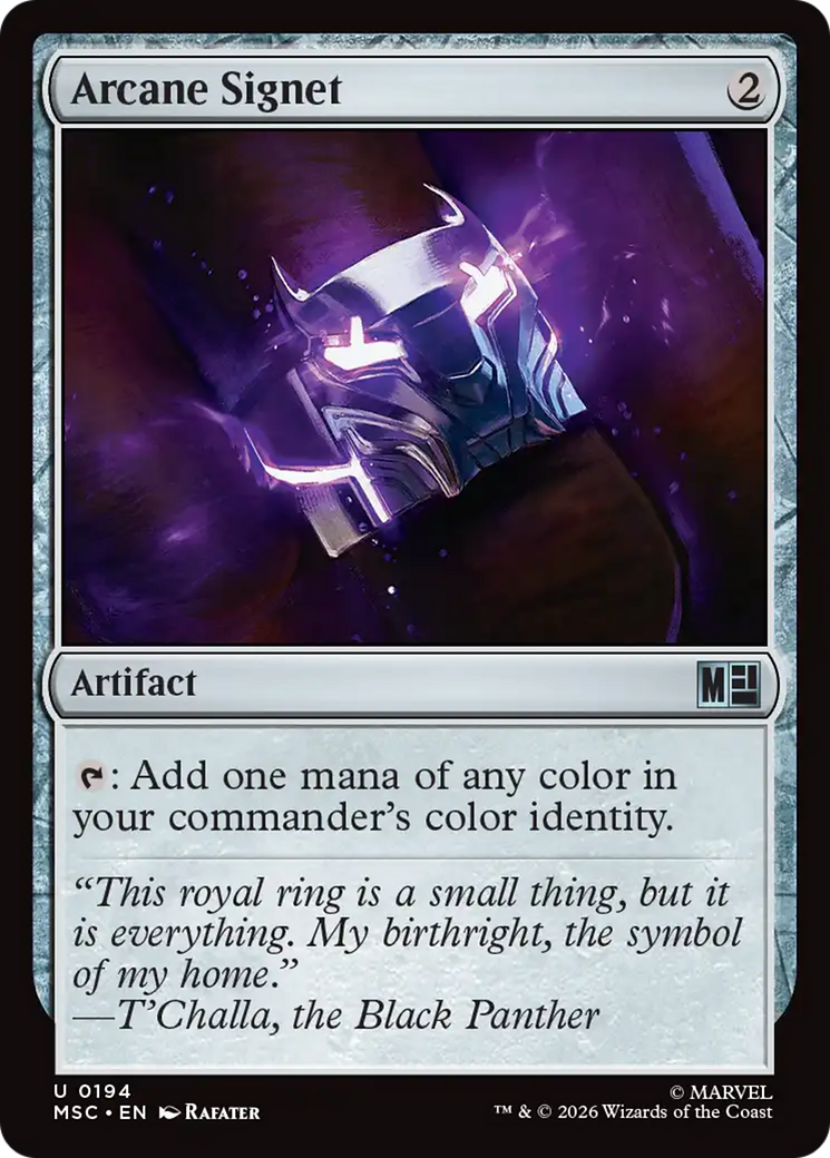 Arcane Signet (0194) [Marvel Super Heroes Commander] | Boutique FDB TCG