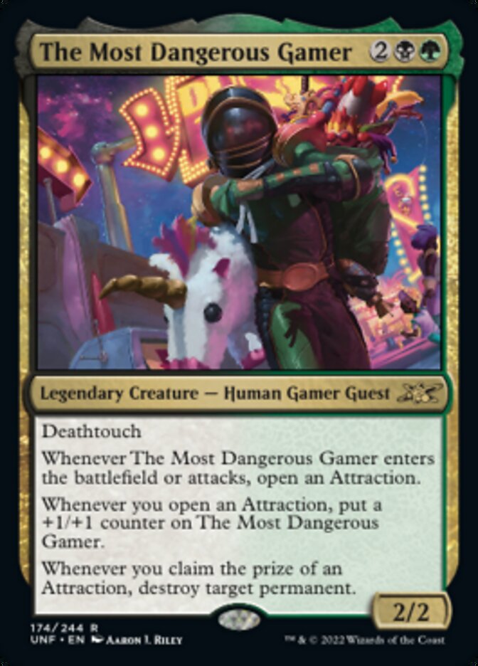 The Most Dangerous Gamer [Unfinity] | Boutique FDB TCG