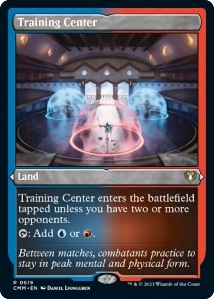 Training Center (Foil Etched) [Commander Masters] | Boutique FDB TCG