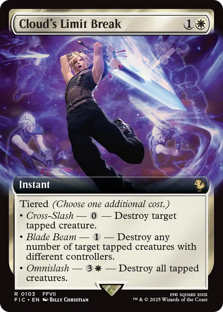 Cloud's Limit Break (Extended Art) [FINAL FANTASY Commander] | Boutique FDB TCG
