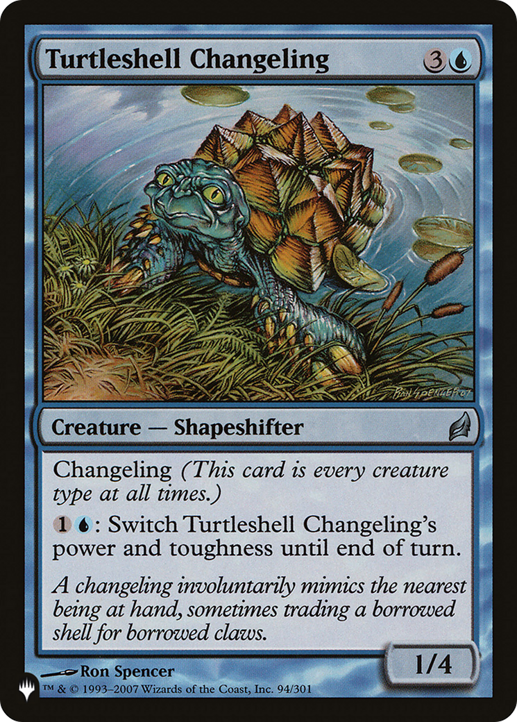 Turtleshell Changeling [The List Reprints] | Boutique FDB TCG