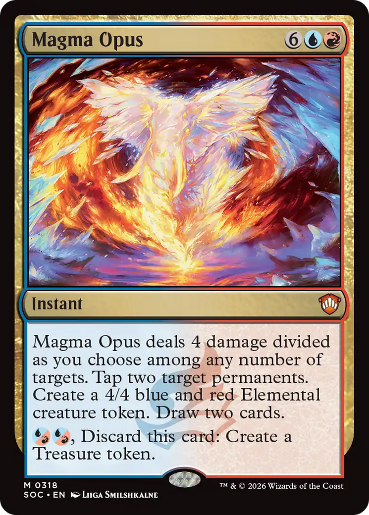Magma Opus [Secrets of Strixhaven Commander] | Boutique FDB TCG