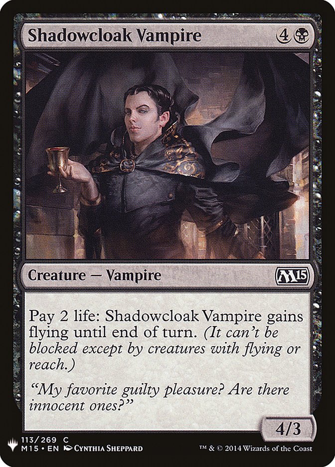 Shadowcloak Vampire [Mystery Booster] | Boutique FDB TCG