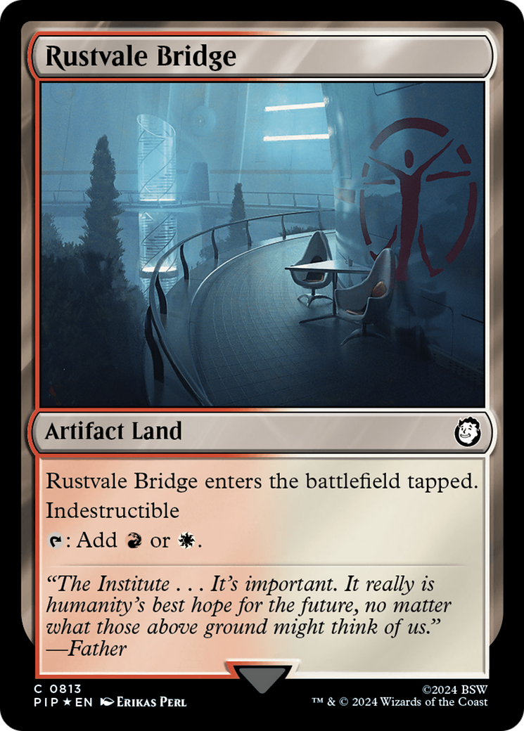 Rustvale Bridge (Surge Foil) [Fallout] | Boutique FDB TCG