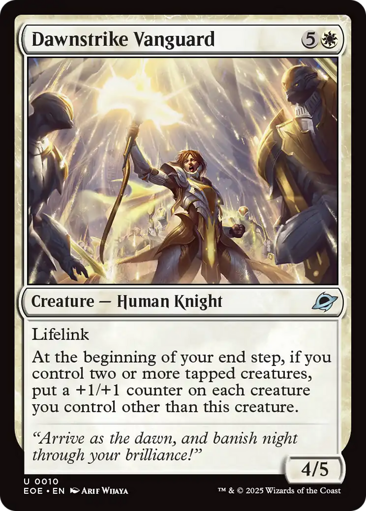 Dawnstrike Vanguard [Edge of Eternities] | Boutique FDB TCG