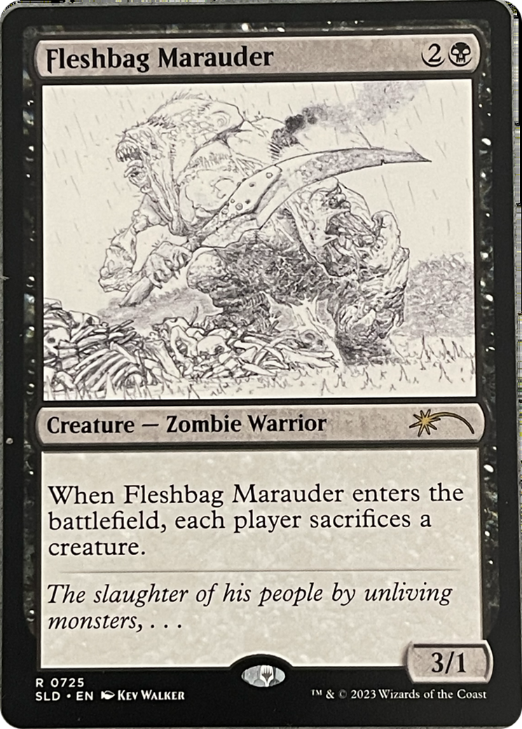 Fleshbag Marauder (Sketch Showcase) [Secret Lair Drop Series] | Boutique FDB TCG