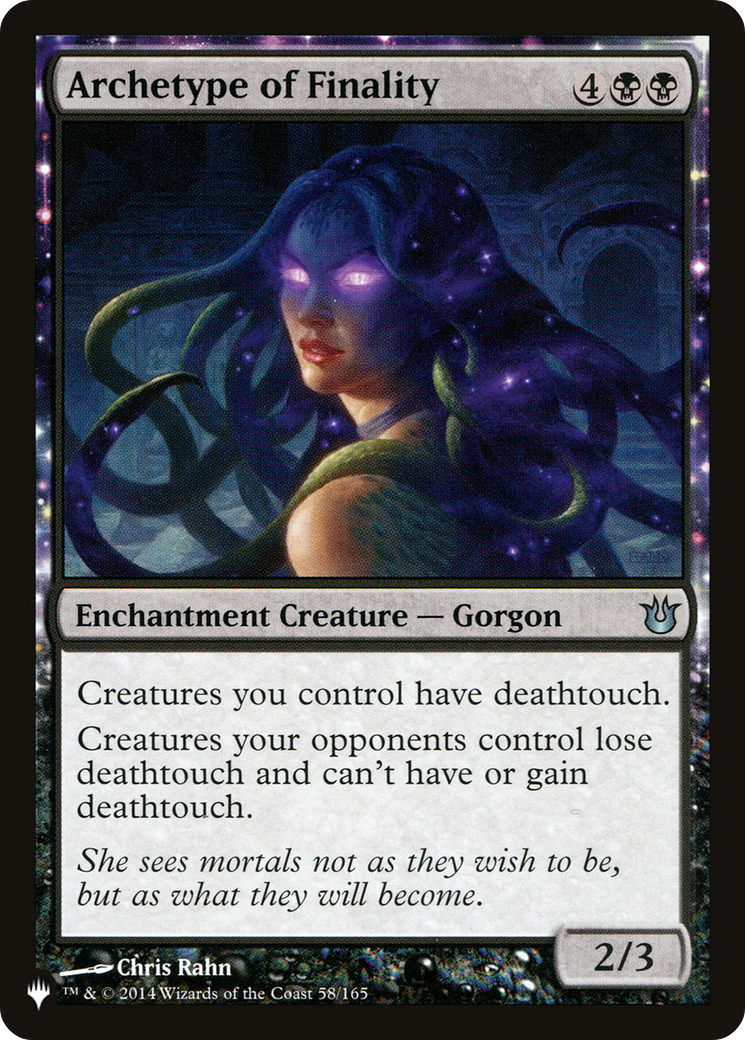 Archetype of Finality [The List] | Boutique FDB TCG