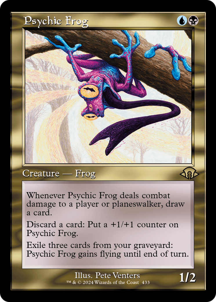 Psychic Frog (Retro) [Modern Horizons 3] | Boutique FDB TCG