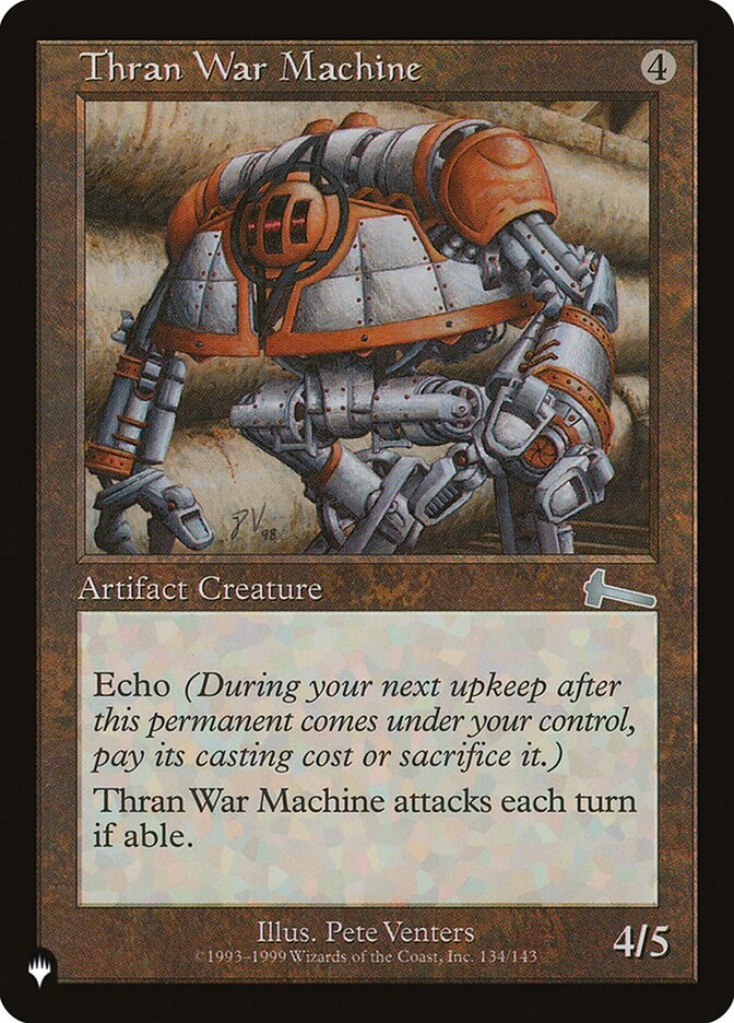 Thran War Machine [The List] | Boutique FDB TCG