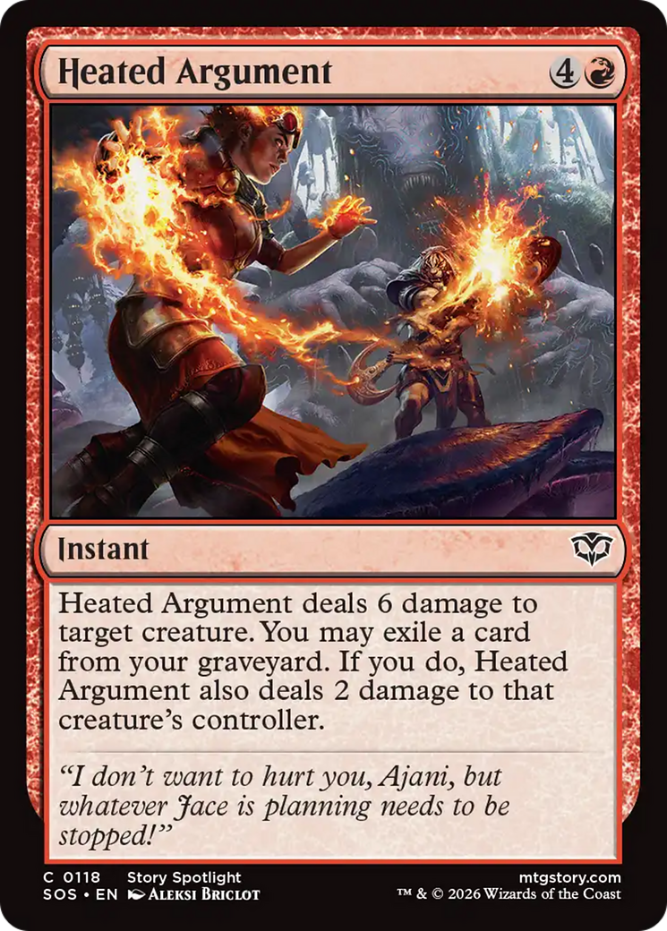 Heated Argument [Secrets of Strixhaven] | Boutique FDB TCG