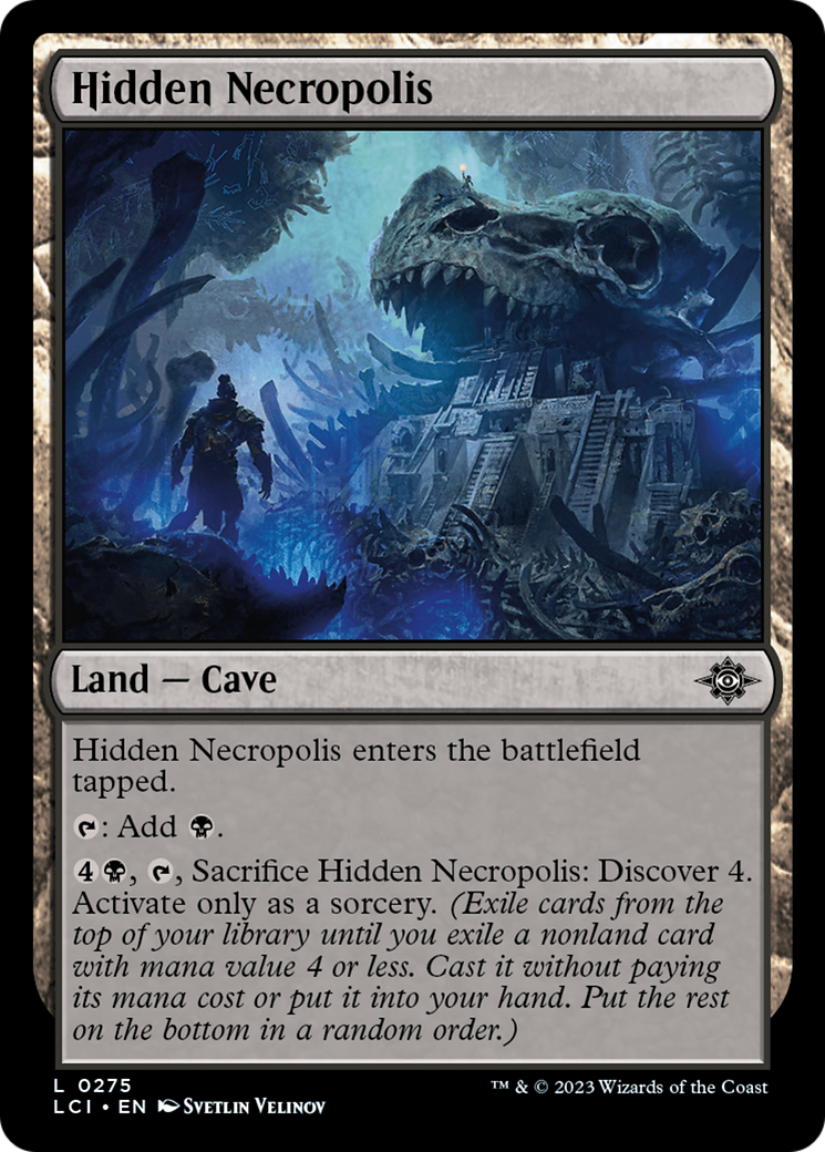 Hidden Necropolis [The Lost Caverns of Ixalan] | Boutique FDB TCG