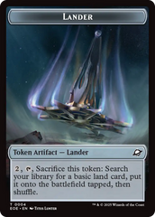 Robot // Lander (0004) Double-Sided Token [Edge of Eternities Tokens] | Boutique FDB TCG