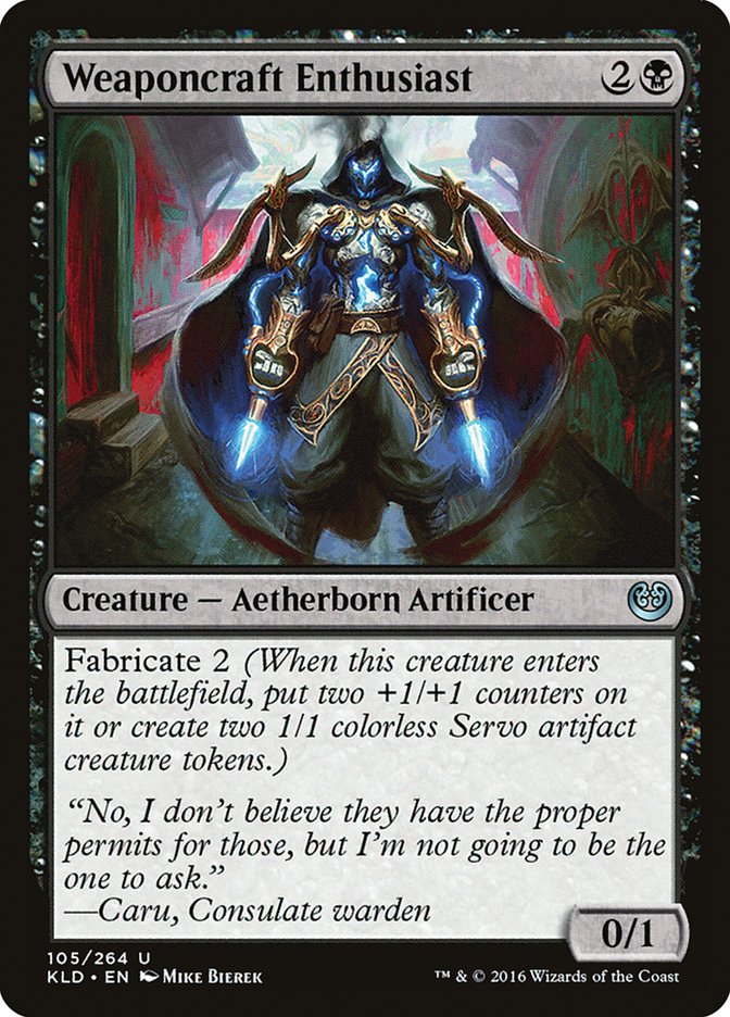 Weaponcraft Enthusiast [Kaladesh] | Boutique FDB TCG