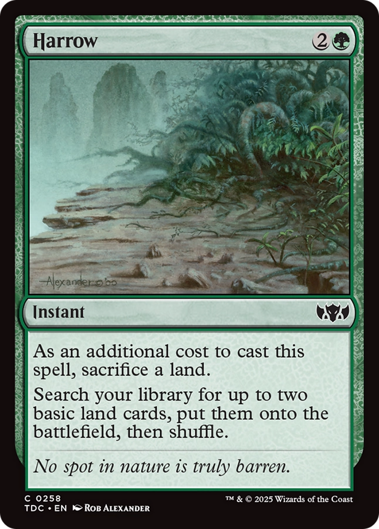 Harrow [Tarkir: Dragonstorm Commander] | Boutique FDB TCG
