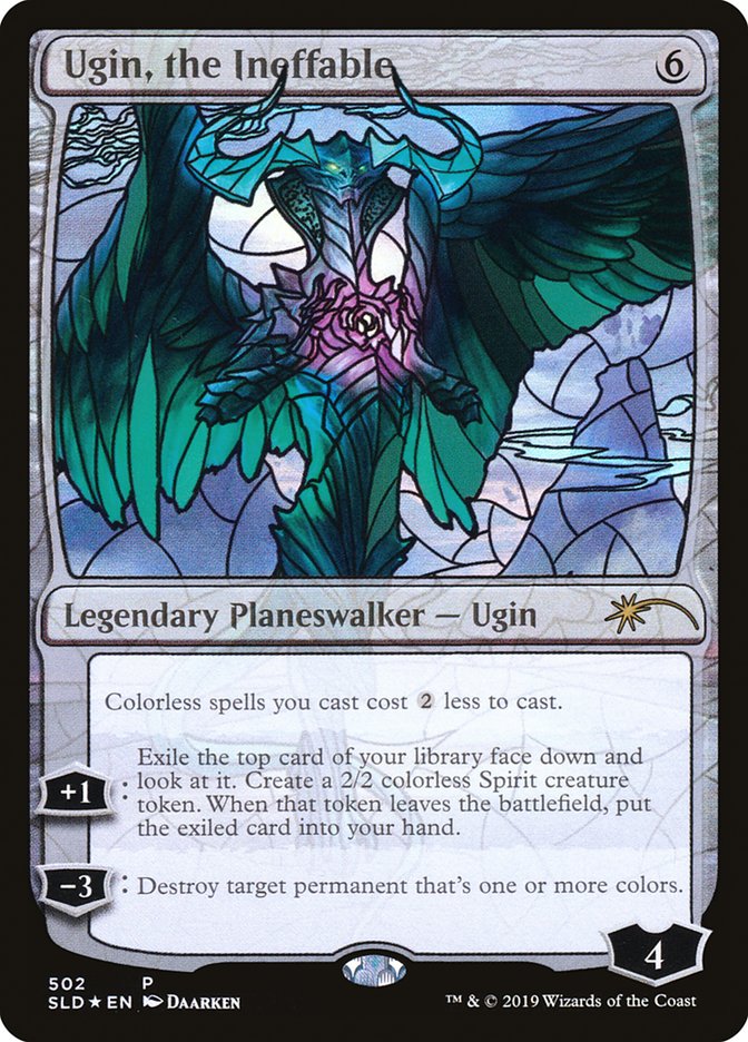 Ugin, the Ineffable (Stained Glass) [Secret Lair Drop Promos] | Boutique FDB TCG