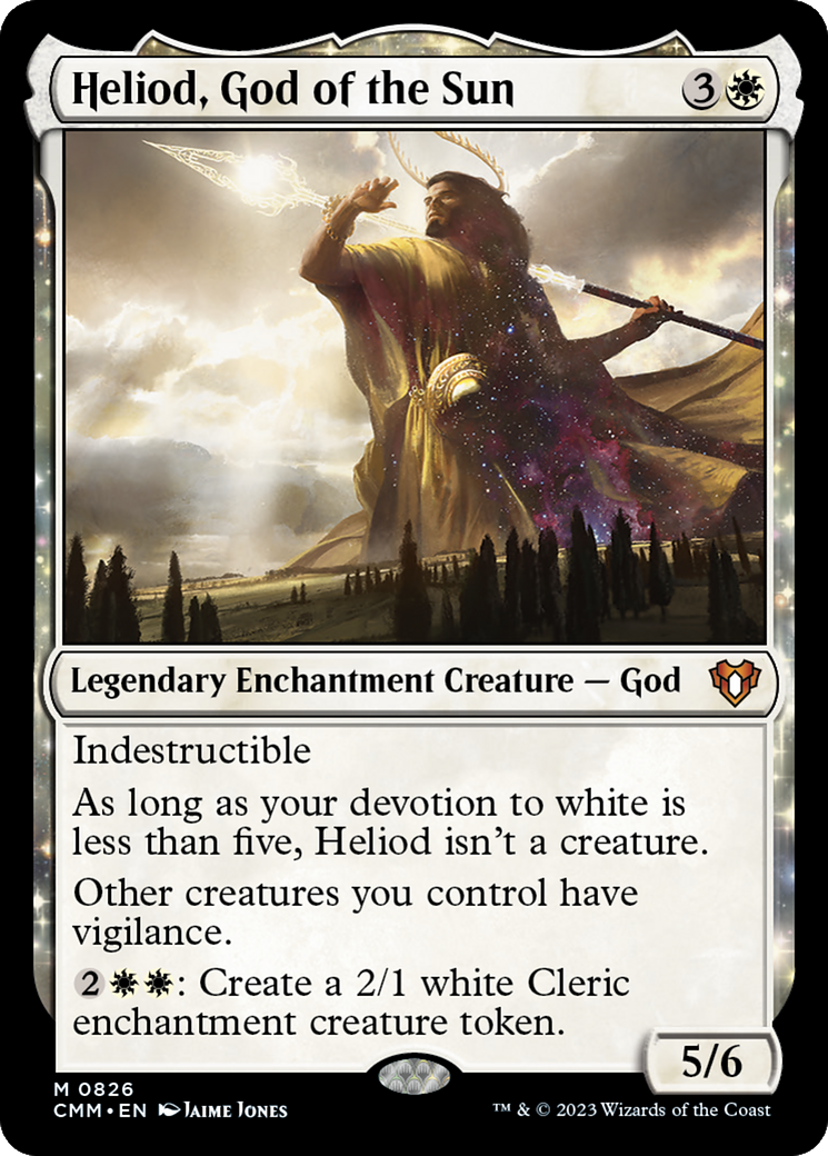 Heliod, God of the Sun [Commander Masters] | Boutique FDB TCG