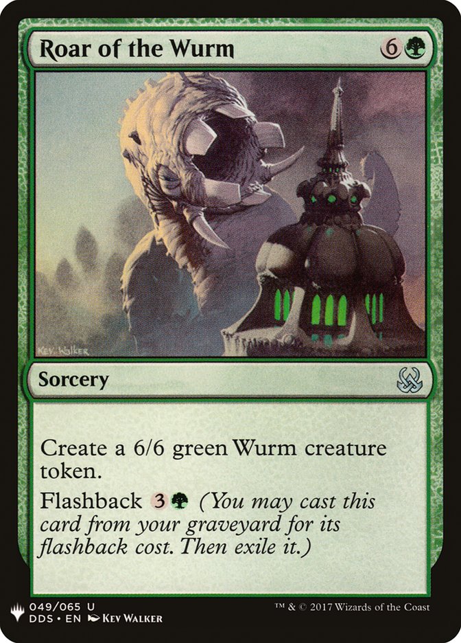 Roar of the Wurm [Mystery Booster] | Boutique FDB TCG