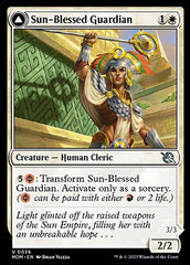 Sun-Blessed Guardian // Furnace-Blessed Conqueror [March of the Machine] | Boutique FDB TCG