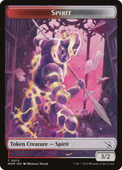 Treasure (21) // Spirit (13) Double-Sided Token [March of the Machine Tokens] | Boutique FDB TCG