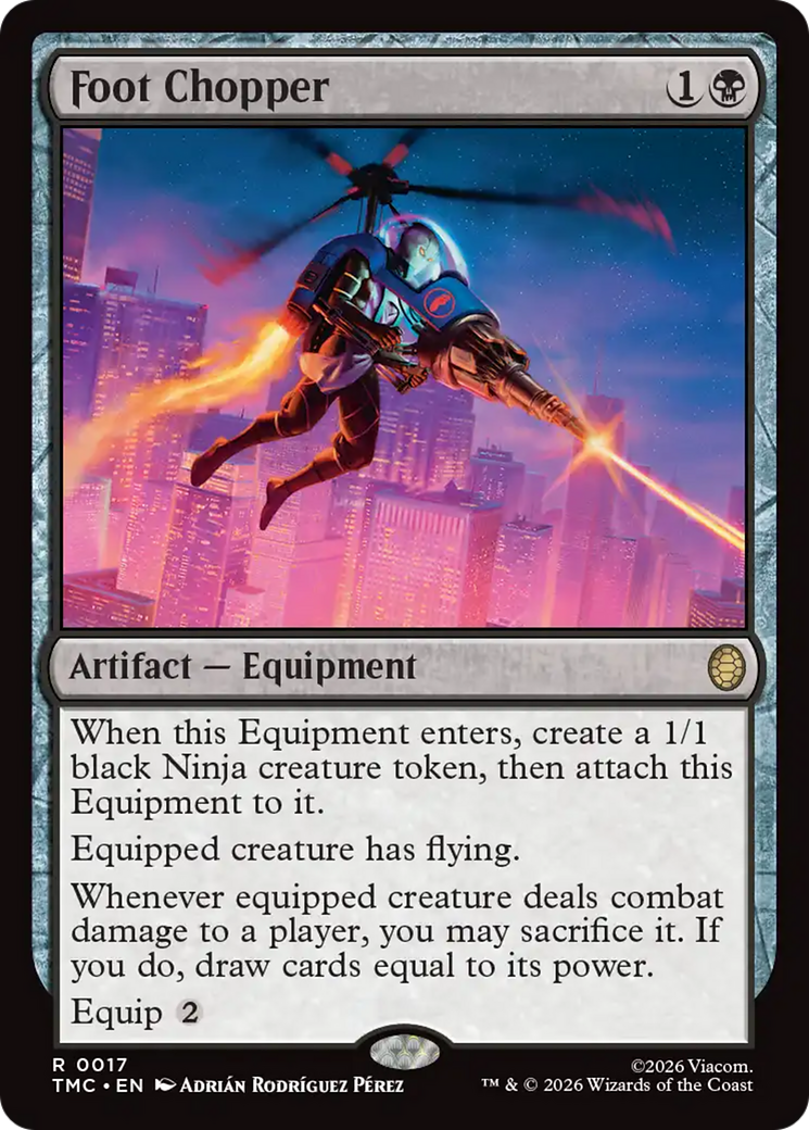 Foot Chopper [Teenage Mutant Ninja Turtles Commander] | Boutique FDB TCG
