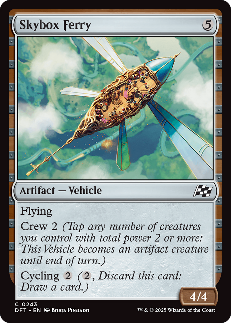 Skybox Ferry [Aetherdrift] | Boutique FDB TCG