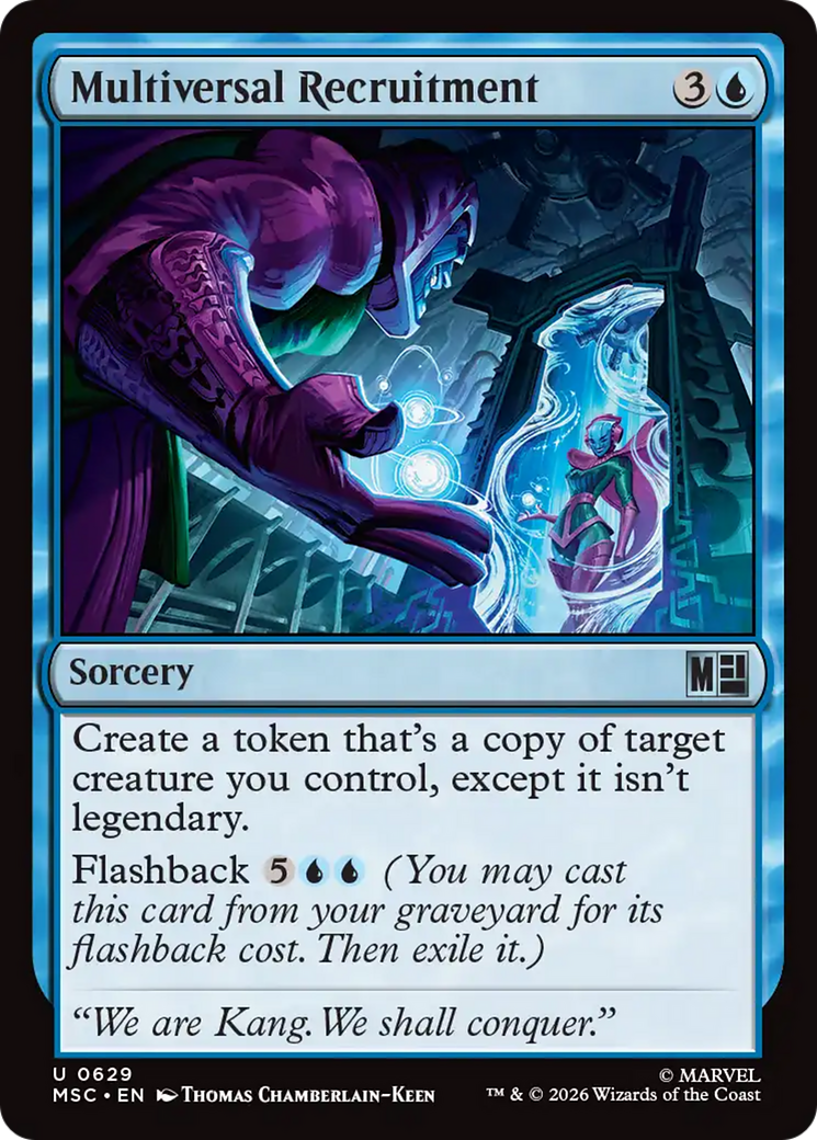 Multiversal Recruitment [Marvel Super Heroes Commander] | Boutique FDB TCG