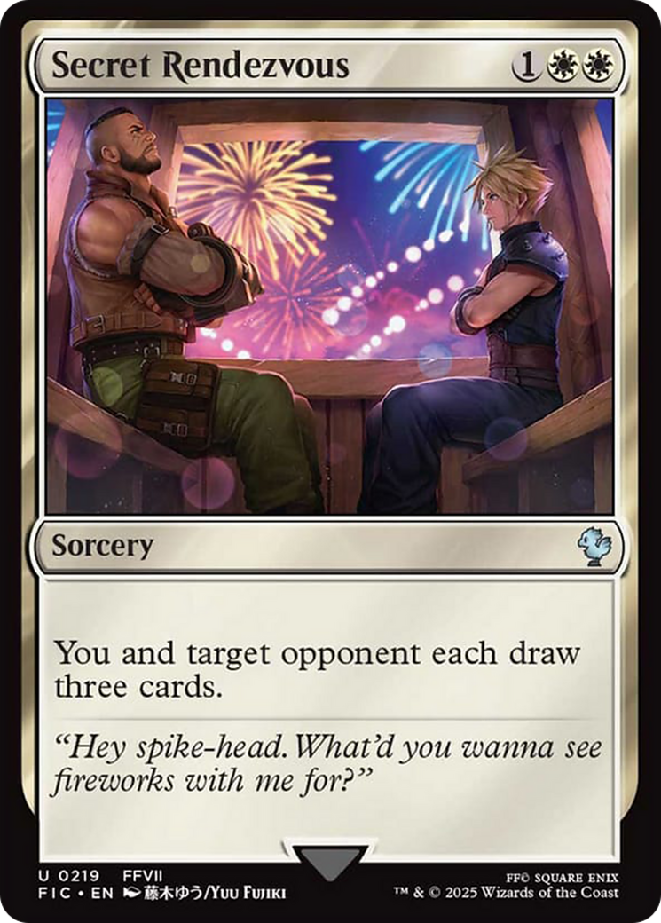 Secret Rendezvous (0219) [FINAL FANTASY Commander] | Boutique FDB TCG