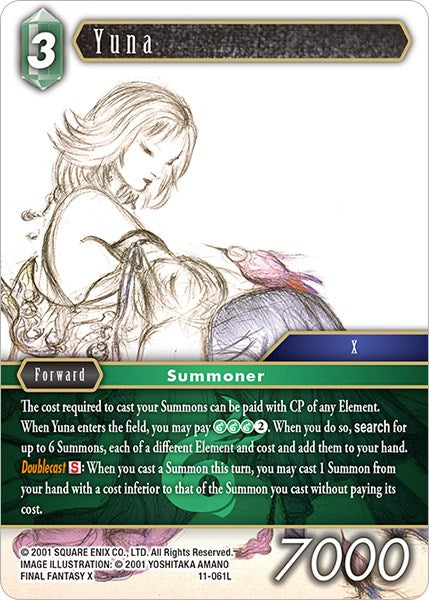 Yuna [Opus XI] | Boutique FDB TCG