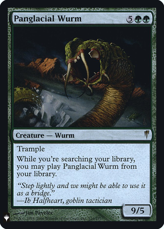 Panglacial Wurm [Mystery Booster] | Boutique FDB TCG