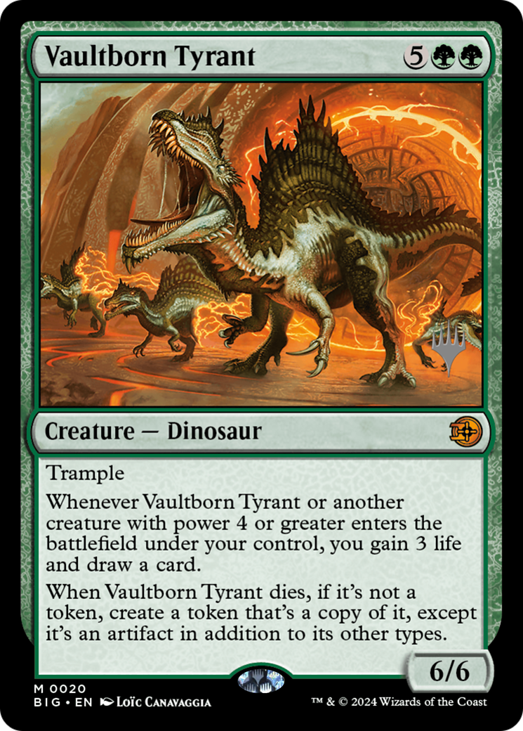 Vaultborn Tyrant [Lorwyn Eclipsed Promos] | Boutique FDB TCG