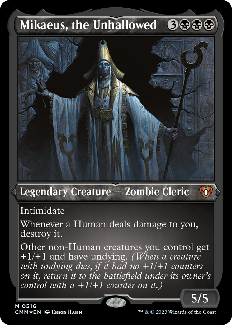 Mikaeus, the Unhallowed (Foil Etched) [Commander Masters] | Boutique FDB TCG
