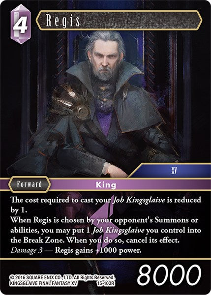 Regis [Crystal Dominion] | Boutique FDB TCG