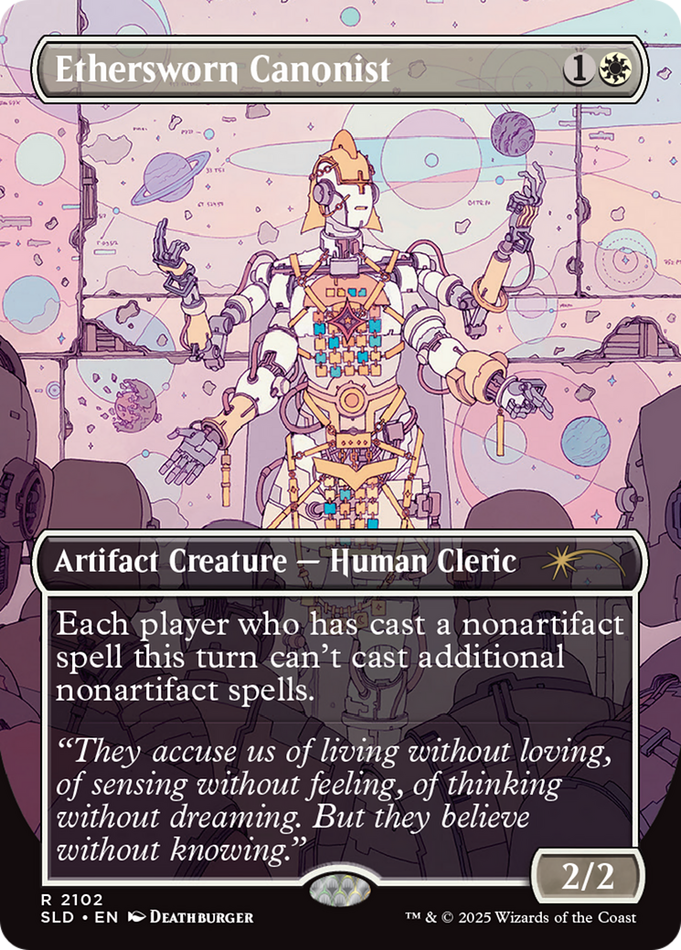 Ethersworn Canonist (Galaxy Foil) [Secret Lair Drop Series] | Boutique FDB TCG