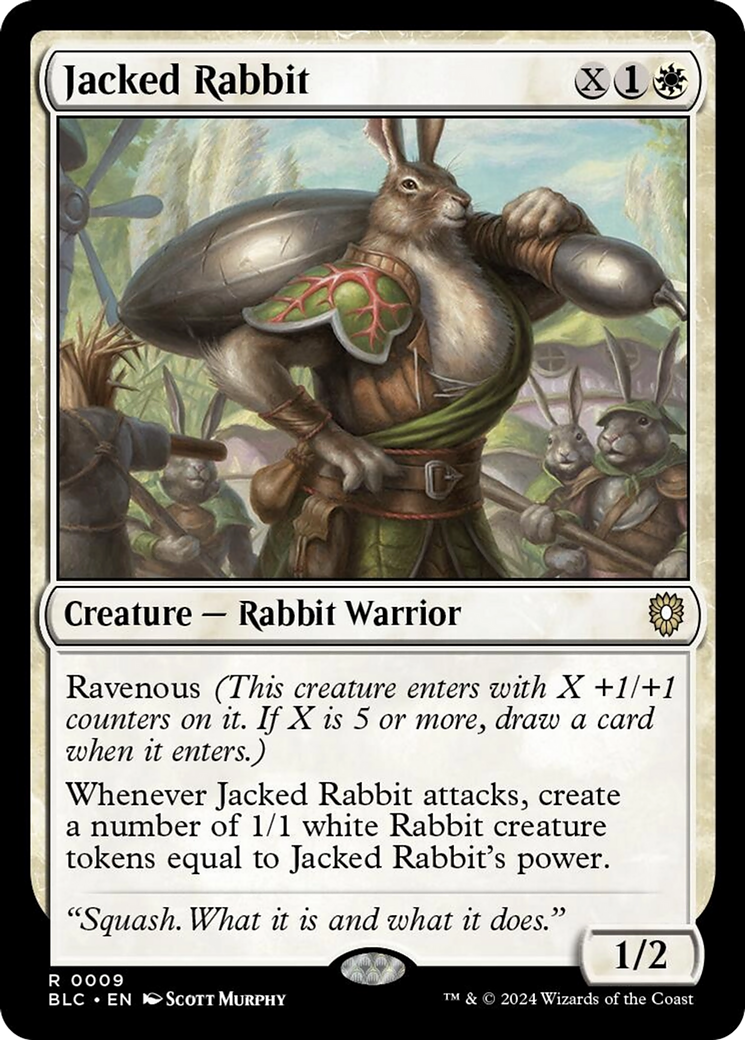 Jacked Rabbit [Bloomburrow Commander] | Boutique FDB TCG