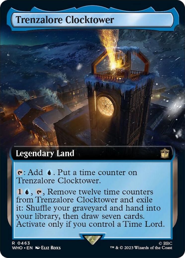 Trenzalore Clocktower (Extended Art) [Doctor Who] | Boutique FDB TCG