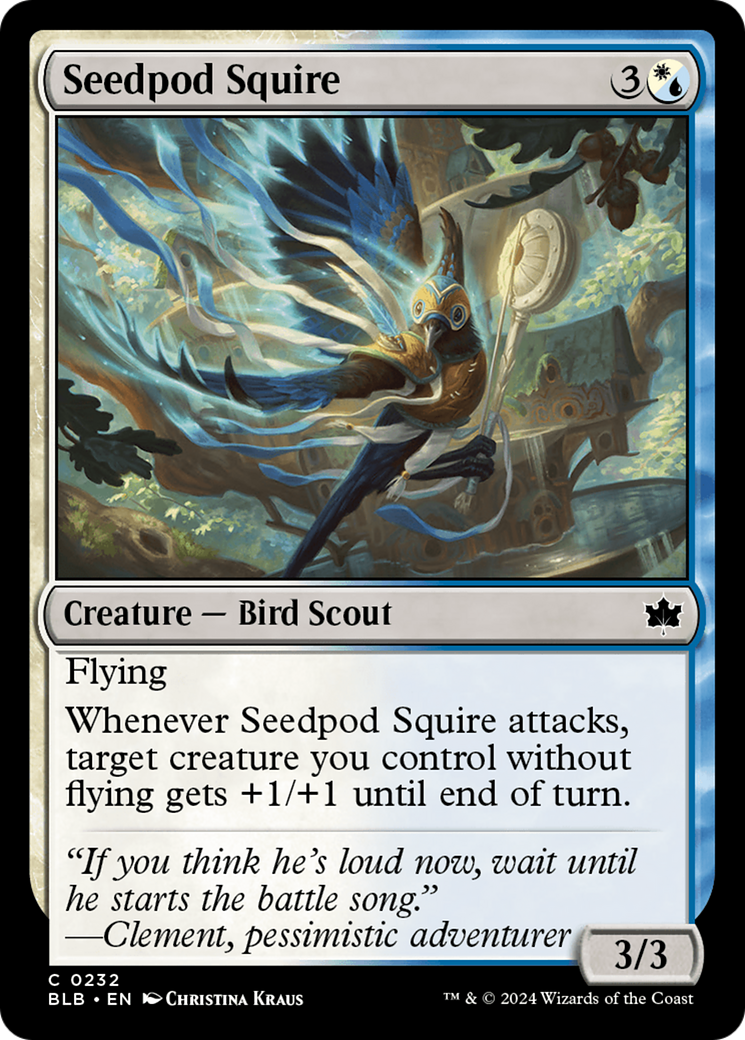 Seedpod Squire [Bloomburrow] | Boutique FDB TCG