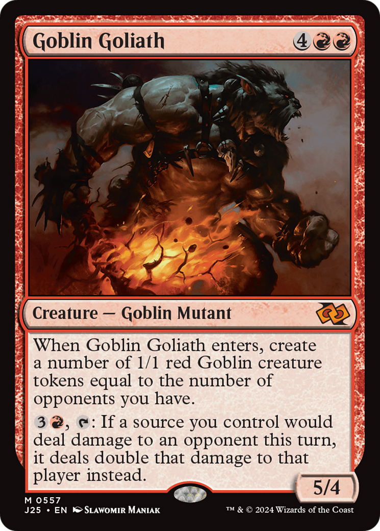 Goblin Goliath [Foundations Jumpstart] | Boutique FDB TCG