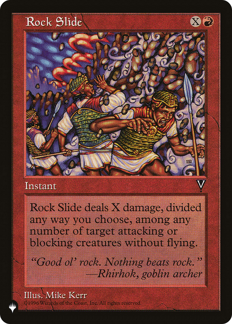 Rock Slide [The List] | Boutique FDB TCG