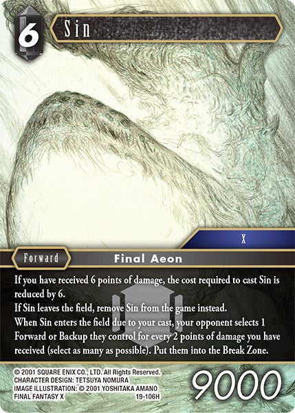 Sin [From Nightmares] | Boutique FDB TCG