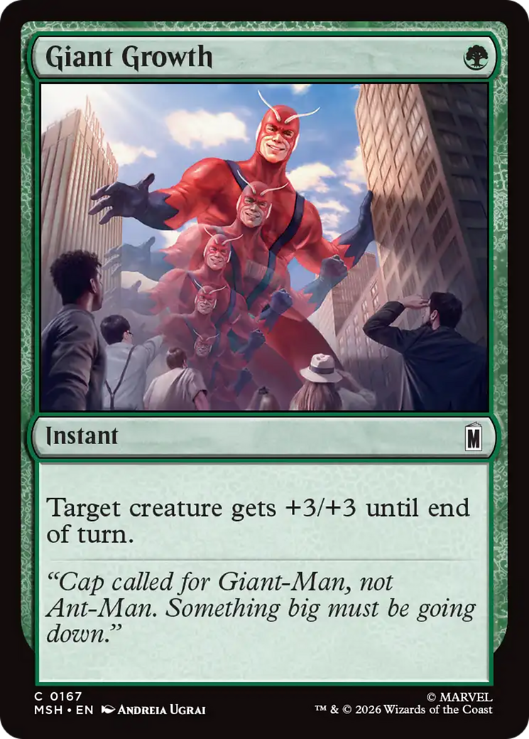Giant Growth [Marvel Super Heroes] | Boutique FDB TCG