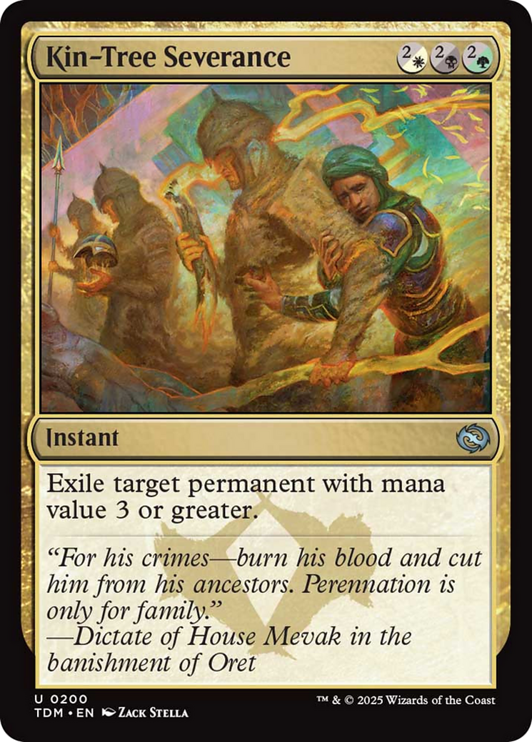 Kin-Tree Severance [Tarkir: Dragonstorm] | Boutique FDB TCG