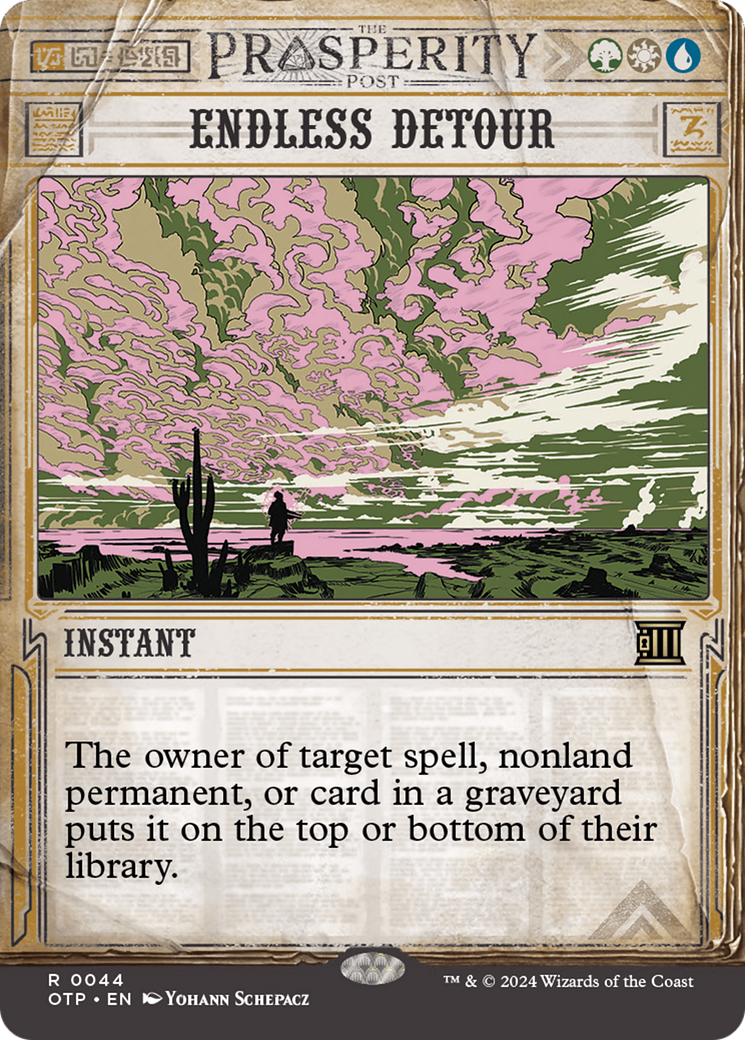Endless Detour [Outlaws of Thunder Junction: Breaking News] | Boutique FDB TCG