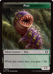 Bird // Pest Double-Sided Token [Edge of Eternities Commander Tokens] | Boutique FDB TCG