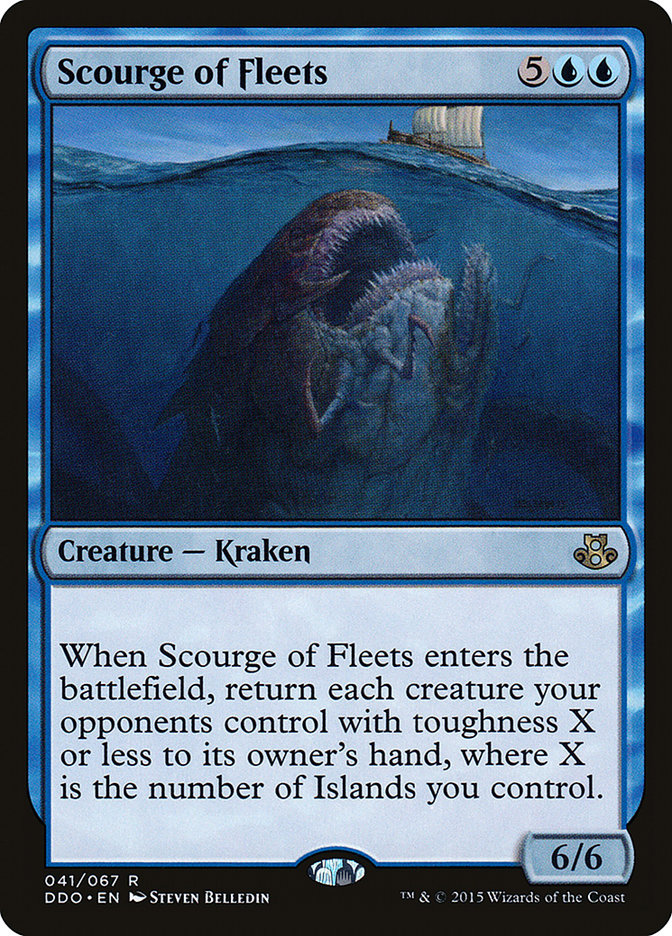 Scourge of Fleets [Duel Decks: Elspeth vs. Kiora] | Boutique FDB TCG