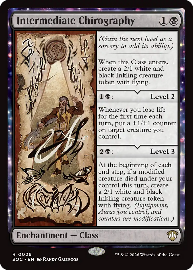 Intermediate Chirography [Secrets of Strixhaven Commander] | Boutique FDB TCG