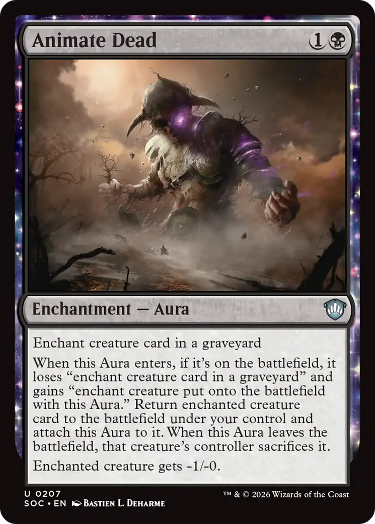 Animate Dead [Secrets of Strixhaven Commander] | Boutique FDB TCG