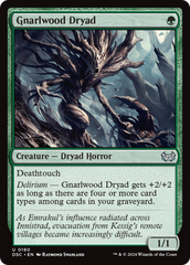 Gnarlwood Dryad [Duskmourn: House of Horror Commander] | Boutique FDB TCG